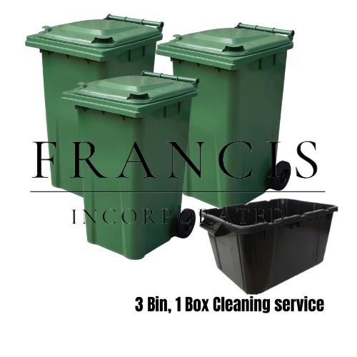 Three Bin One Box Cleaning service