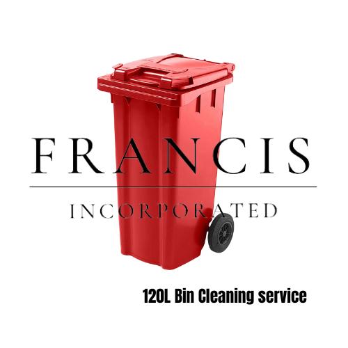 Commercial 120L Bin Cleaning Service