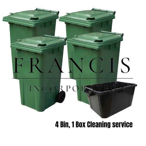 Four Bin One Box Cleaning service