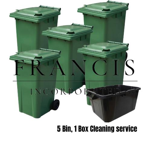 Five Bin One Box Cleaning service