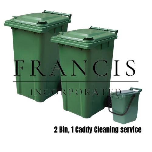 Two Bin One Food Caddy Cleaning Service