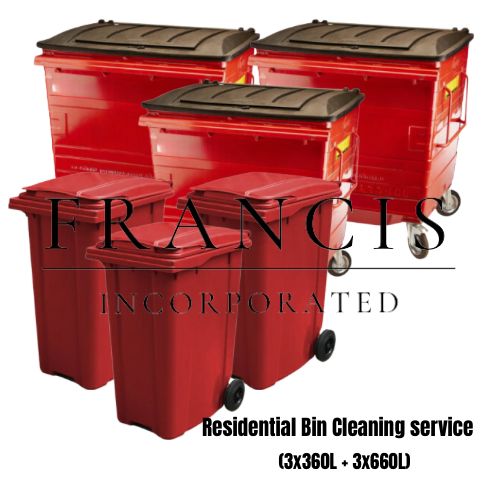 Residential Bin Cleaning Package